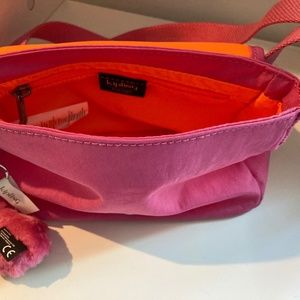 Kipling pink mini purse